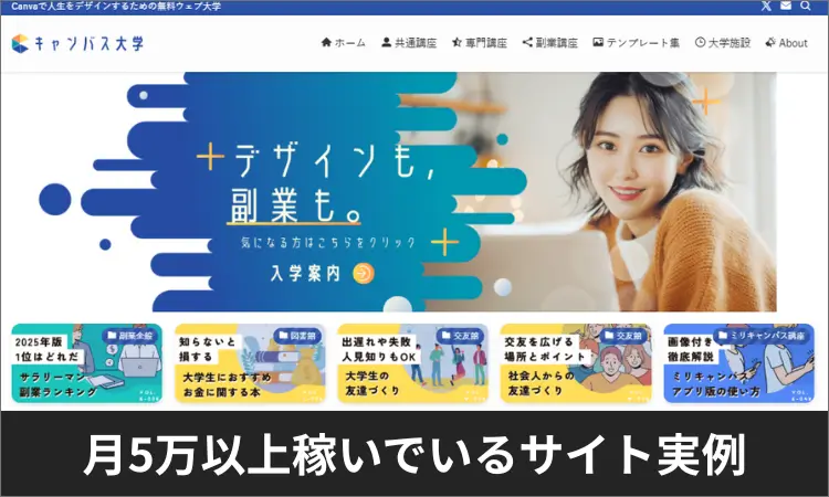 ブログキャンバスをマネして収入を増やす